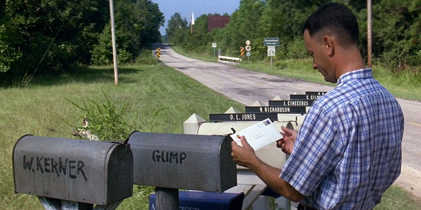 Forrest Gump gets a letter from Apple