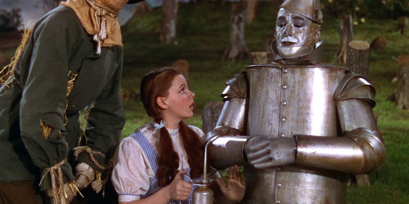 Dorothy, the Scarecrow and Tin Man from The Wizard of Oz