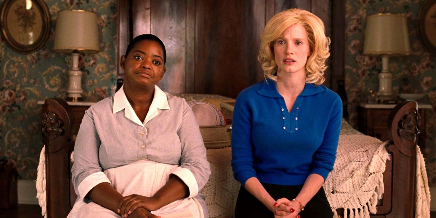 Octavia Spencer e Jessica Chastain em The Help