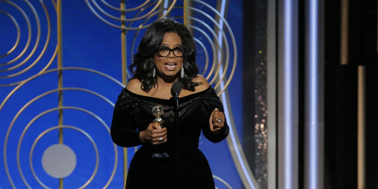 Oprah Accepts Cecil B. DeMille Award at 75th Golden Globes
