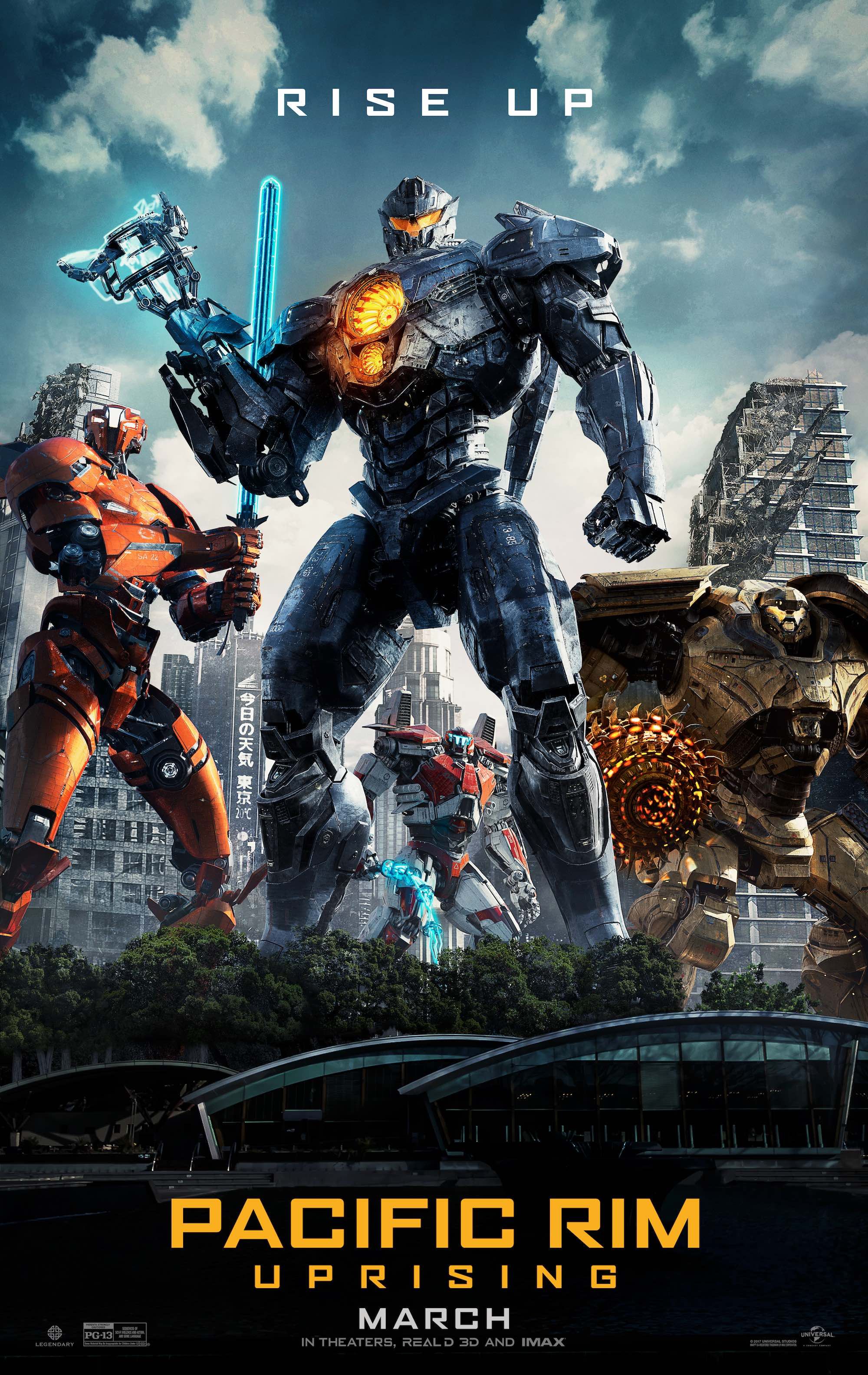 Pacific Rim Uprising Rise Up Poster