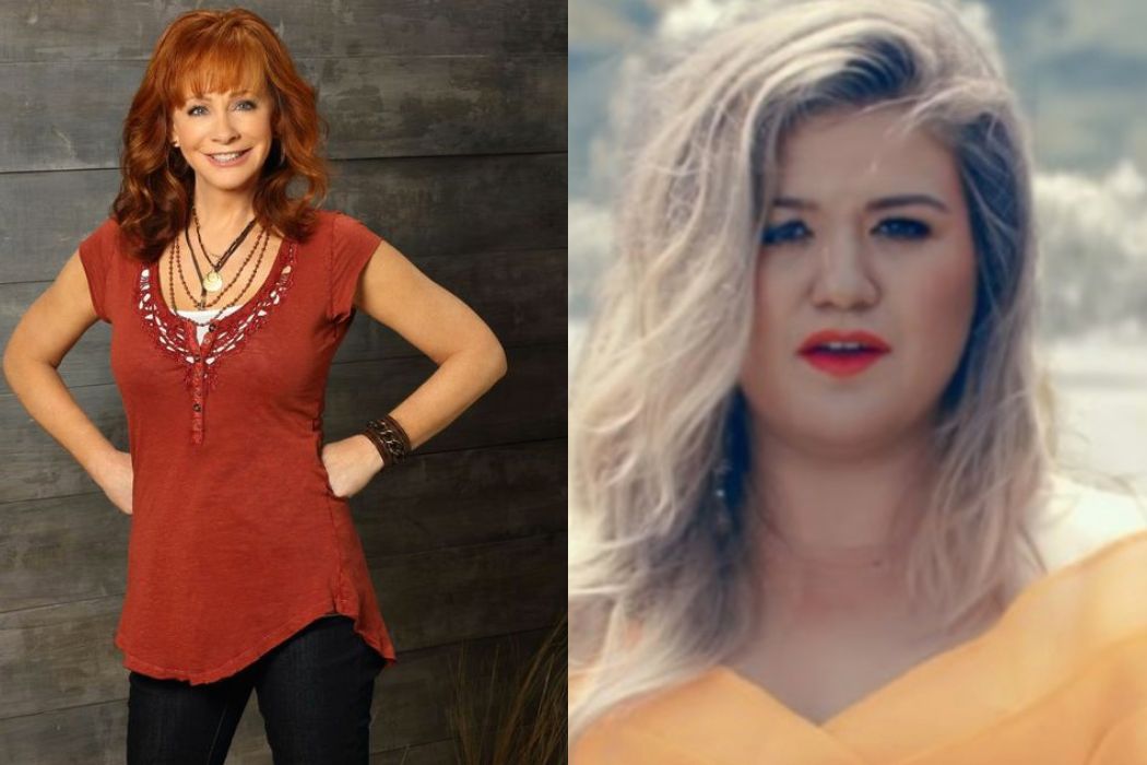 Reba McEntire and Kelly Clarkson