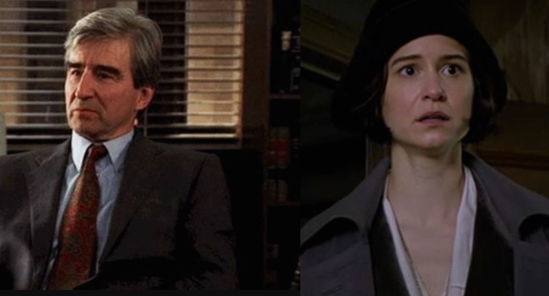 Sam Waterston and Katherine Waterston