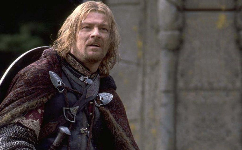 Sean Bean as Boromir in Lord of the Rings Rivendell