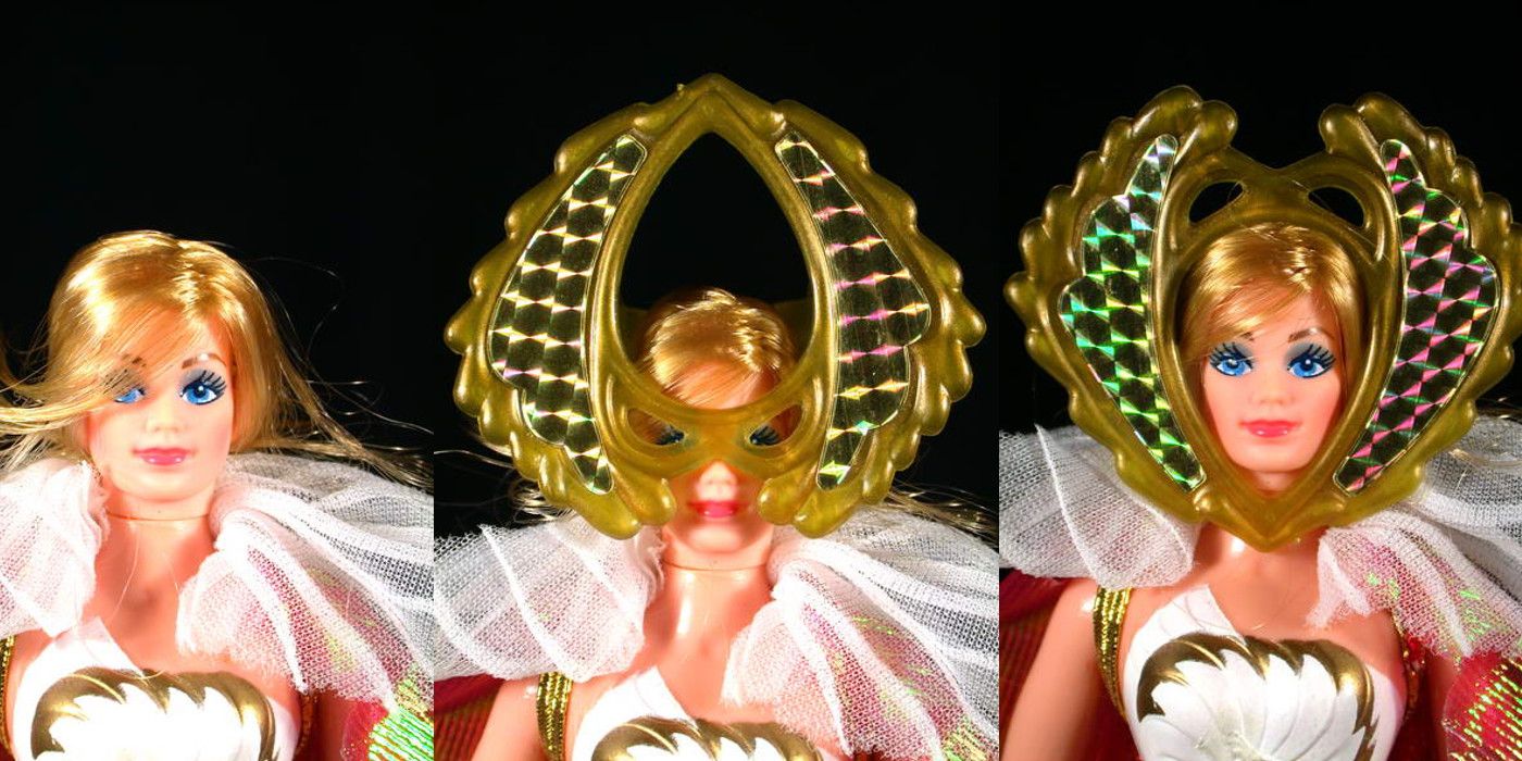 She-Ra Action Figure With Mask Headdress