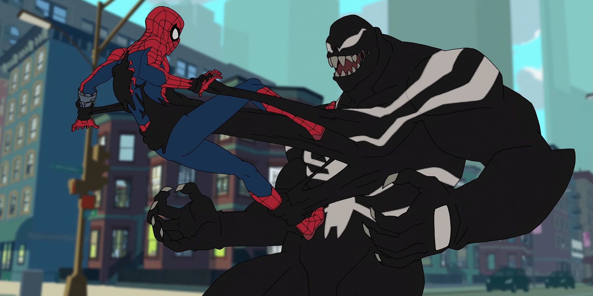 Spider-Man Venom Animated