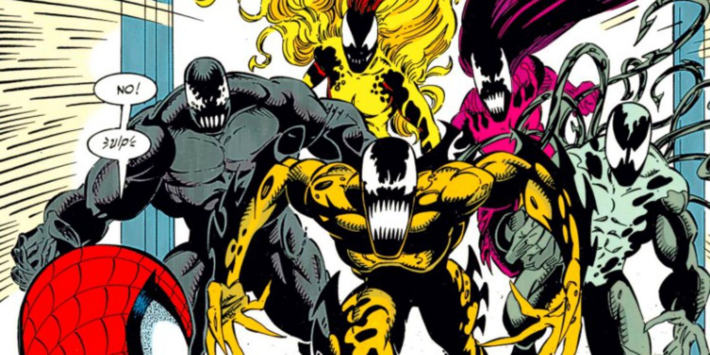 First Look Venom Image Hints at Five Symbiotes