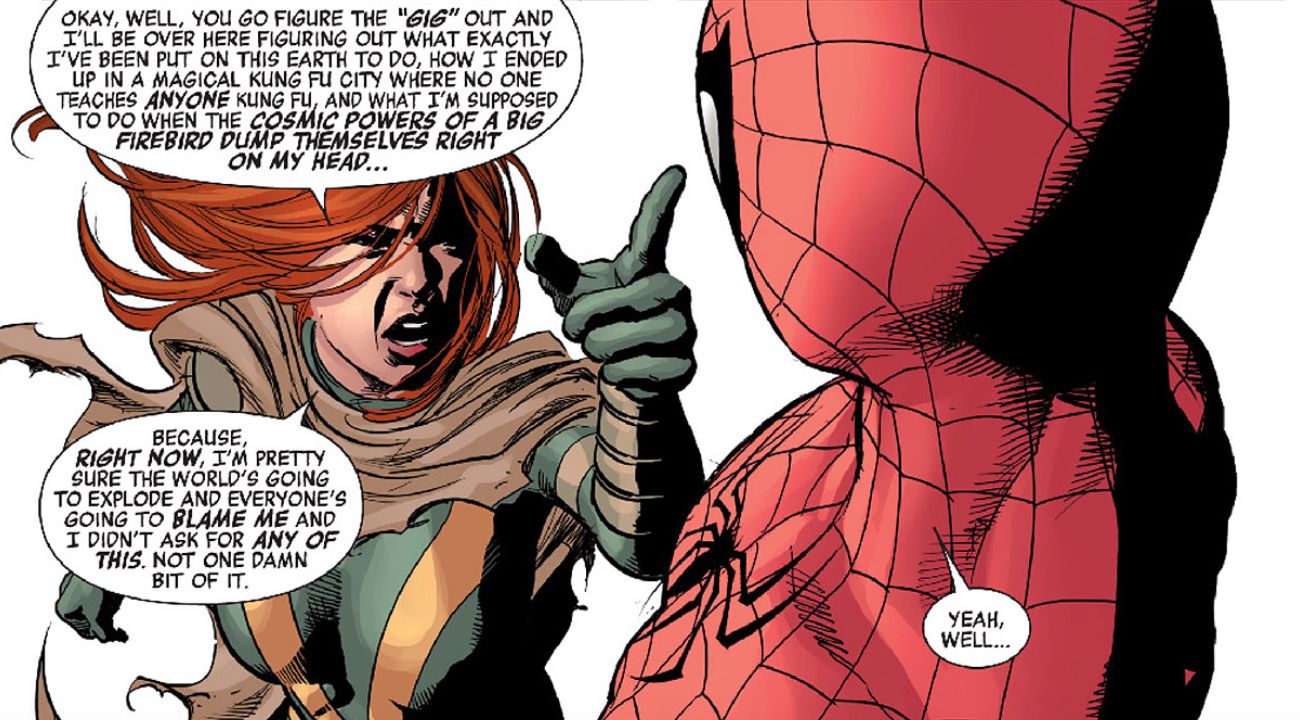 Spider-Man was a Guidance Counselor and Teacher at the Jean Grey School