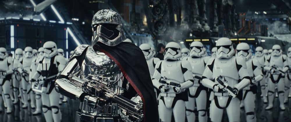 Star Wars The Last Jedi Phasma and Stormtroopers