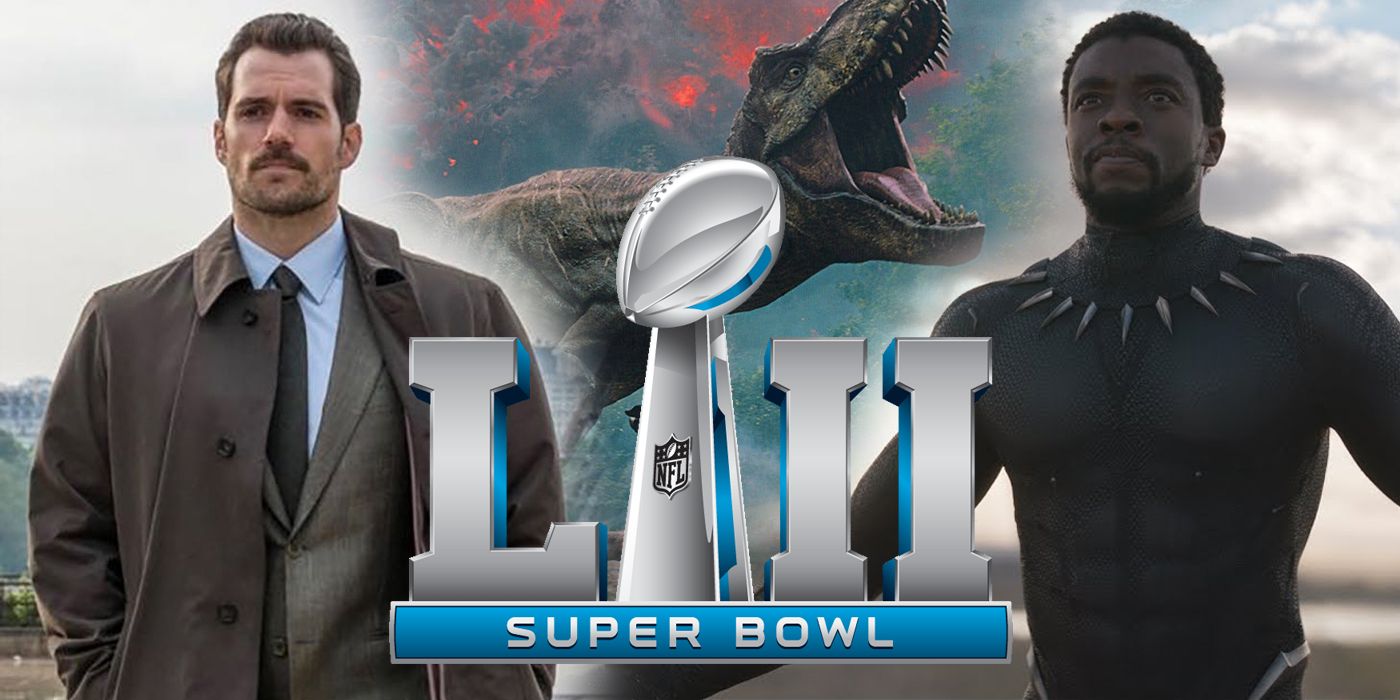 Super Bowl 2018 Trailers Mission Impossible Jurassic World Black Panther