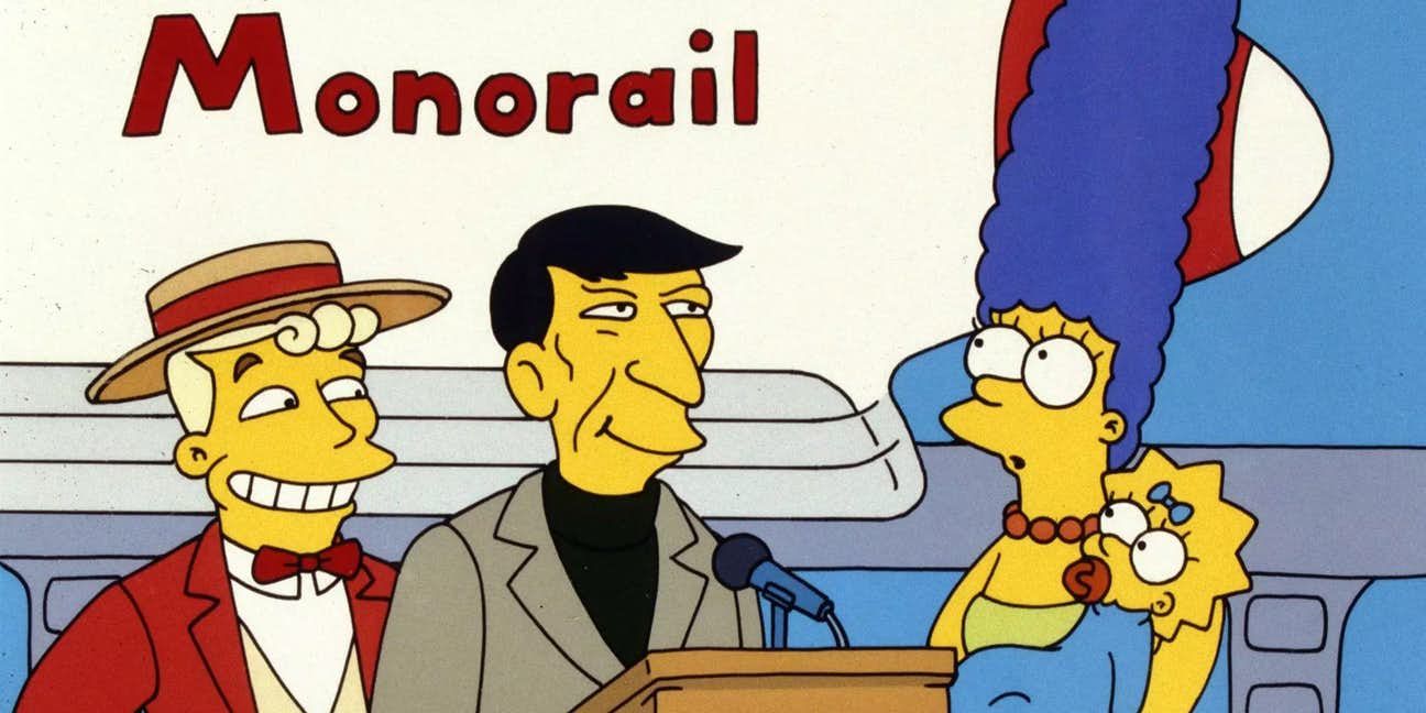 The Simpsons Marge Vs The Monorail