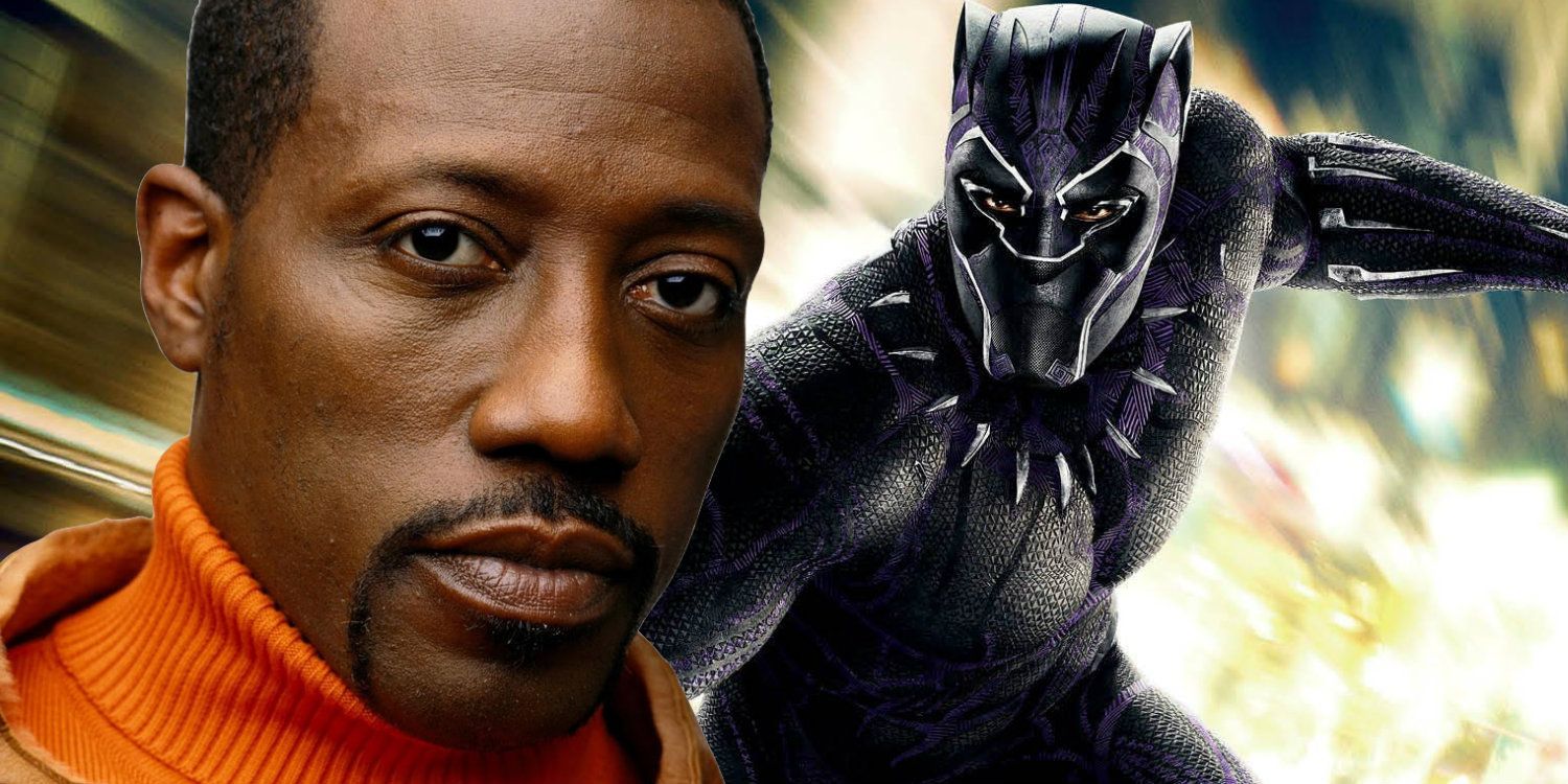 Wesley Snipes and Black Panther