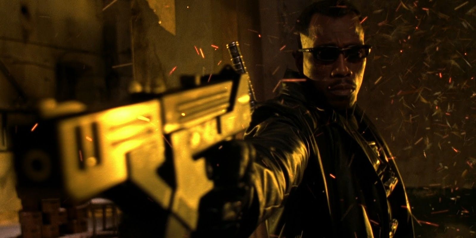Wesley Snipes as Blade in Blade