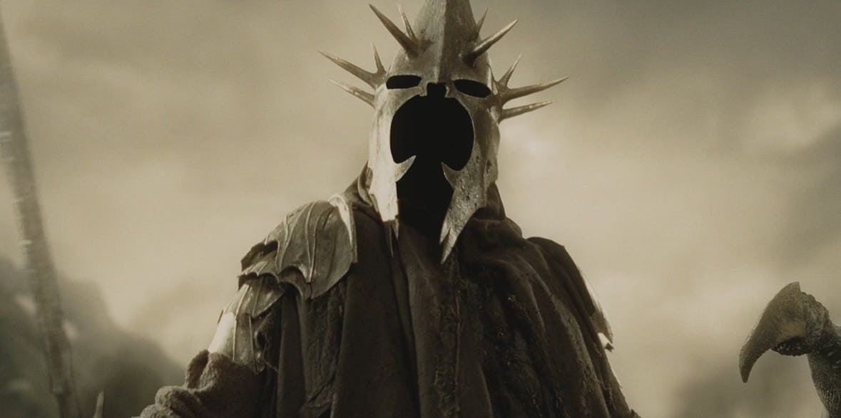 The Witch-king of Angmar in Fellowship of the Ring