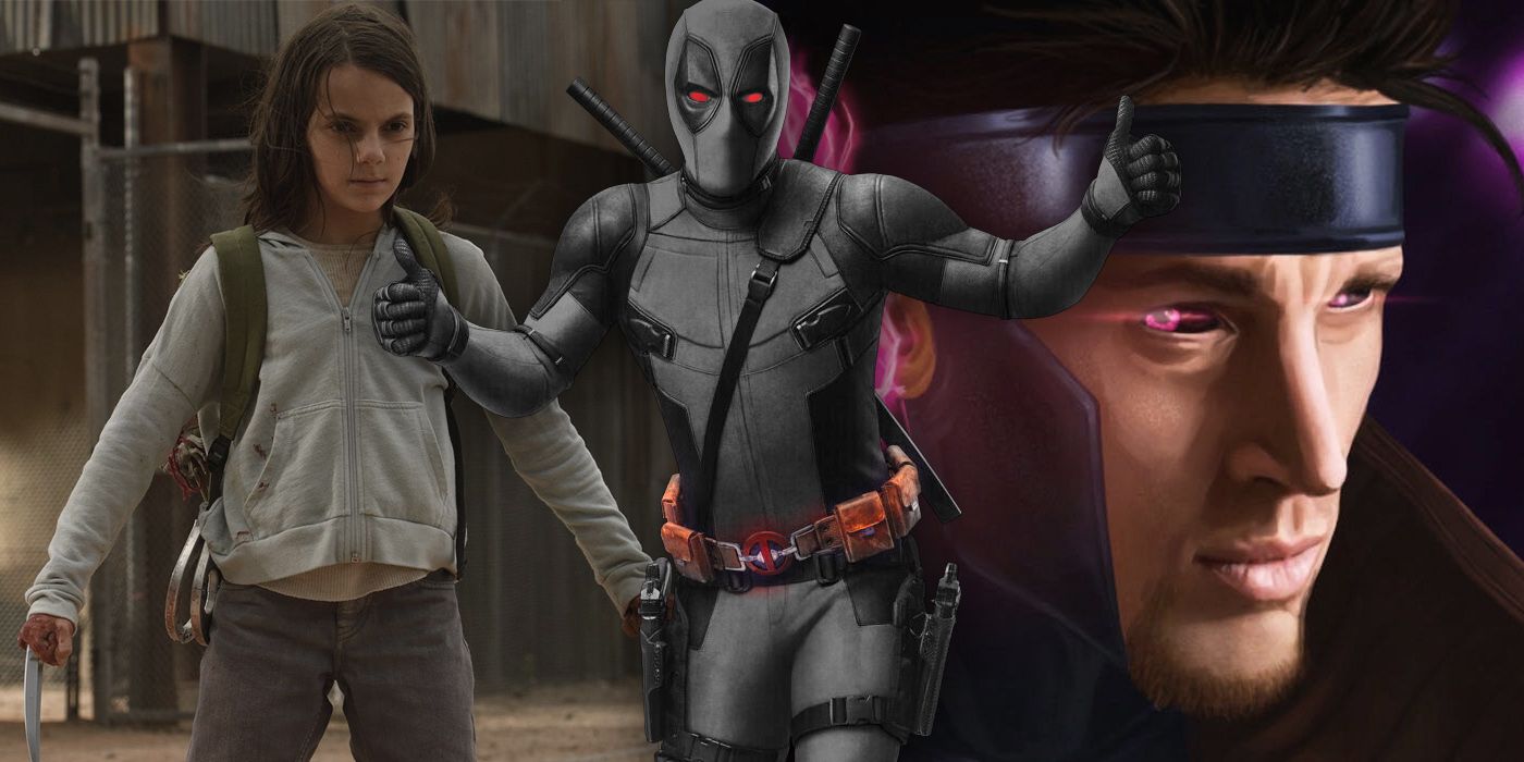 X-Force Deadpool X-23 and Gambit