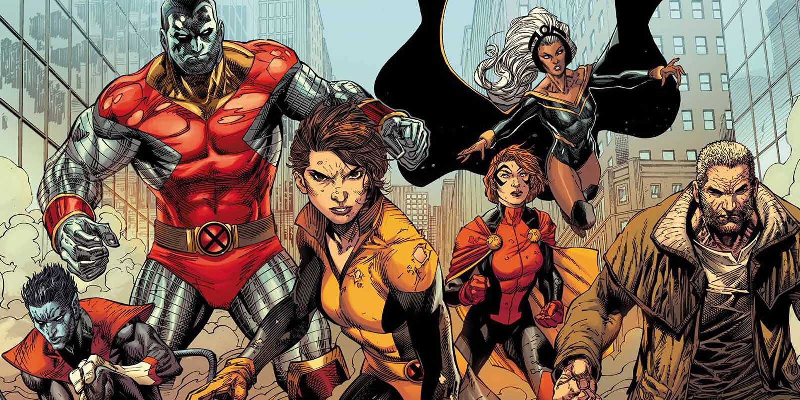 Kitty Pryde leads a team of X-Men into battle in X-Men: Gold.