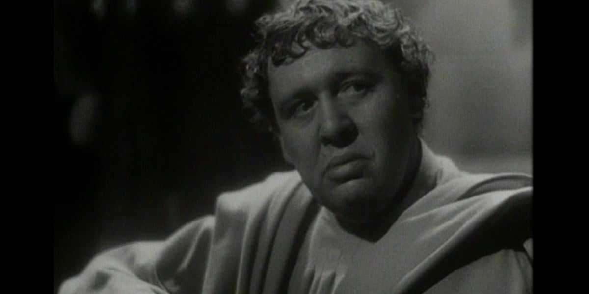 Charles Laughton in the canceled I, Claudius movie (1937)