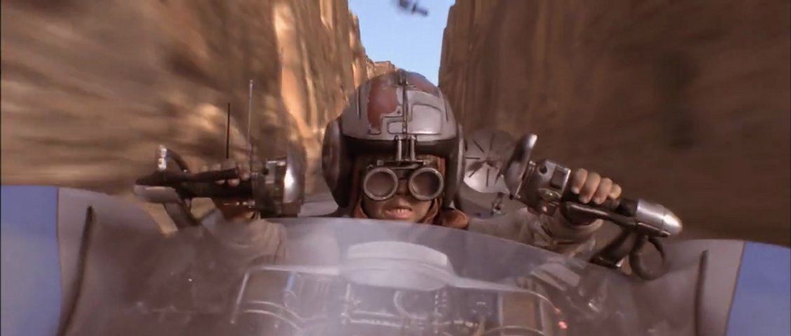 Jake Lloyd as Anakin Skywalker in Star Wars: The Phantom Menace