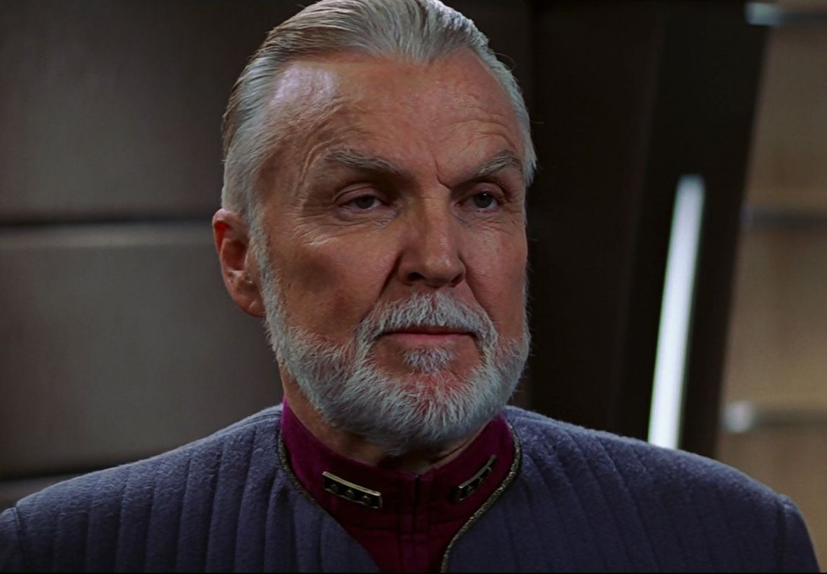 Admiral Dougherty played by Anthony Zerbe