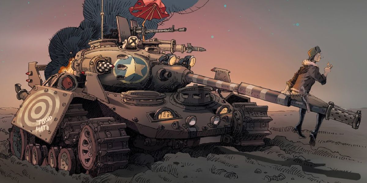 The cover of Tank Girl: Gold