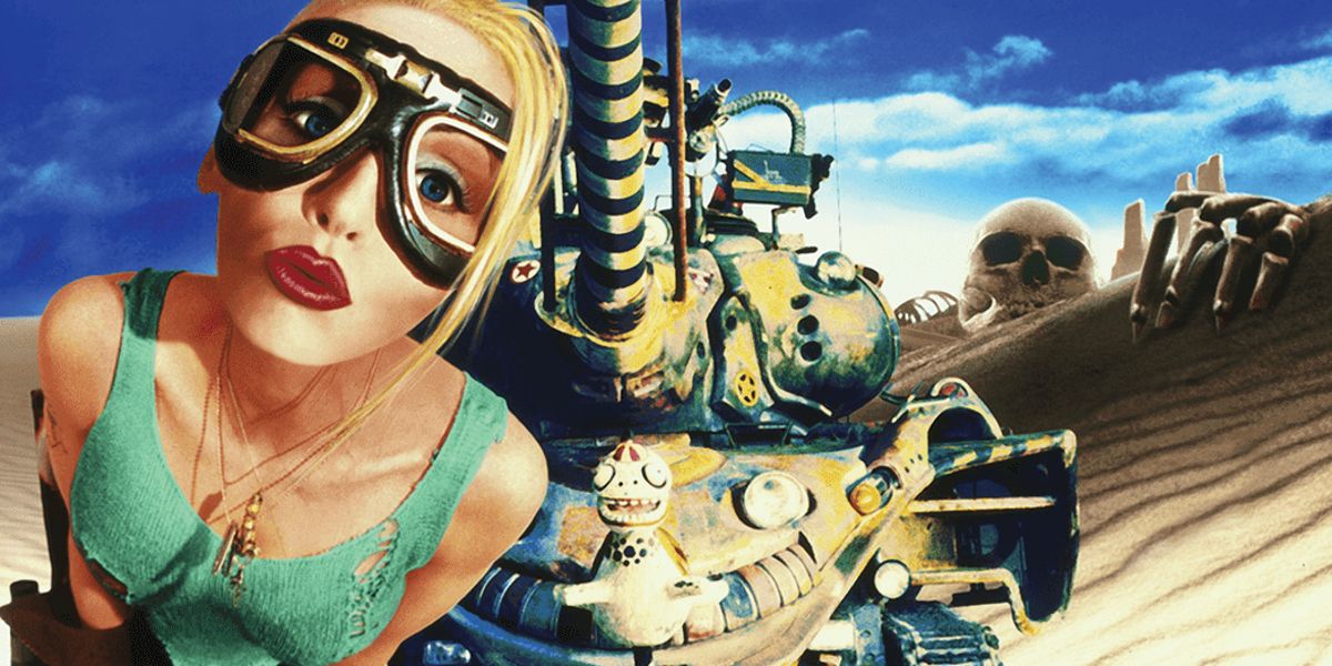 The movie poster for Tank Girl.
