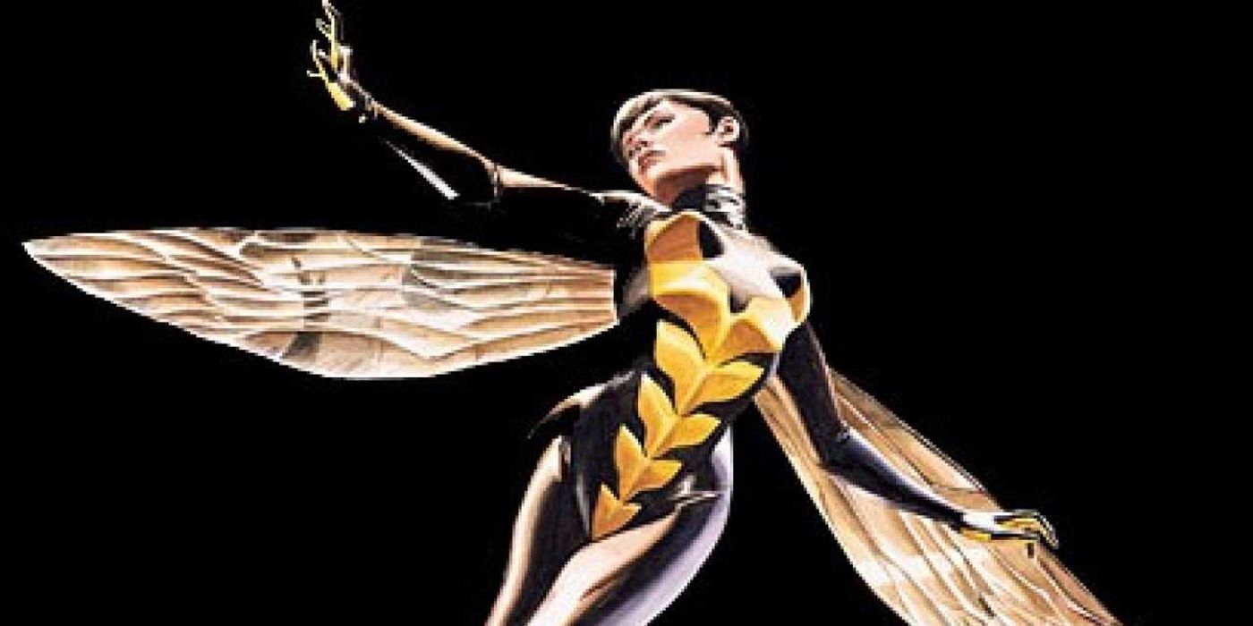 The Wasp's costume Marvel comics