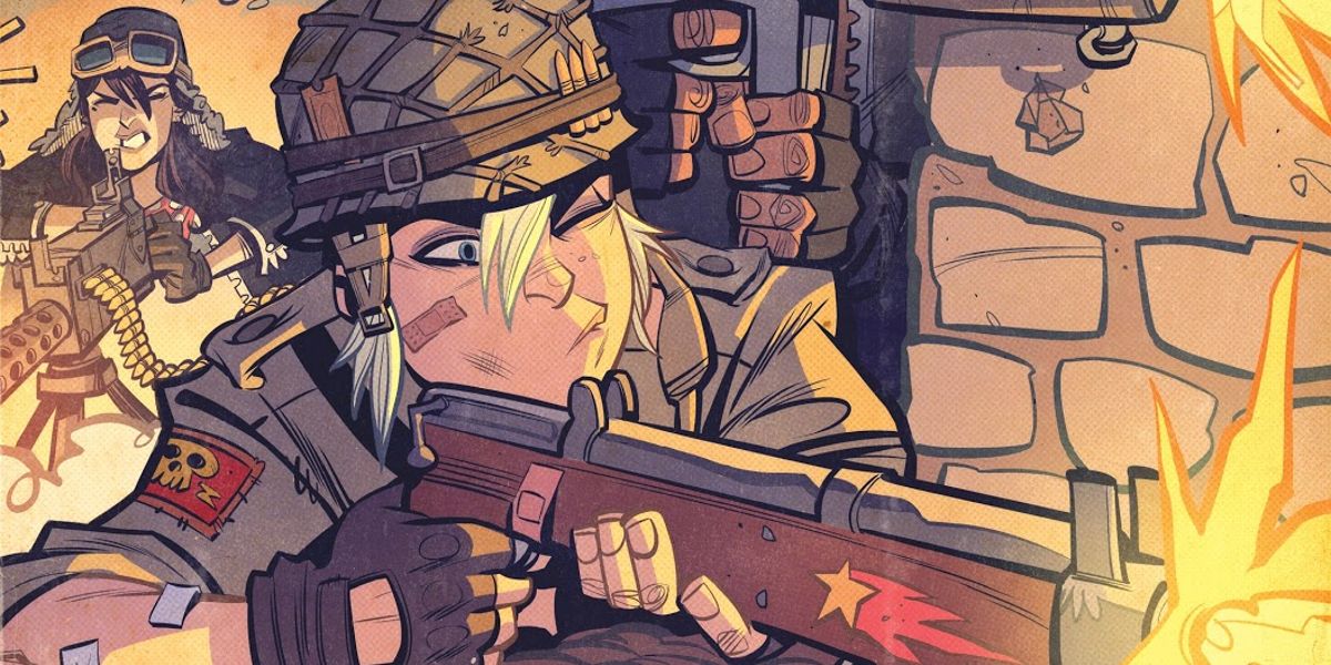 The cover of World War Tank Girl #2