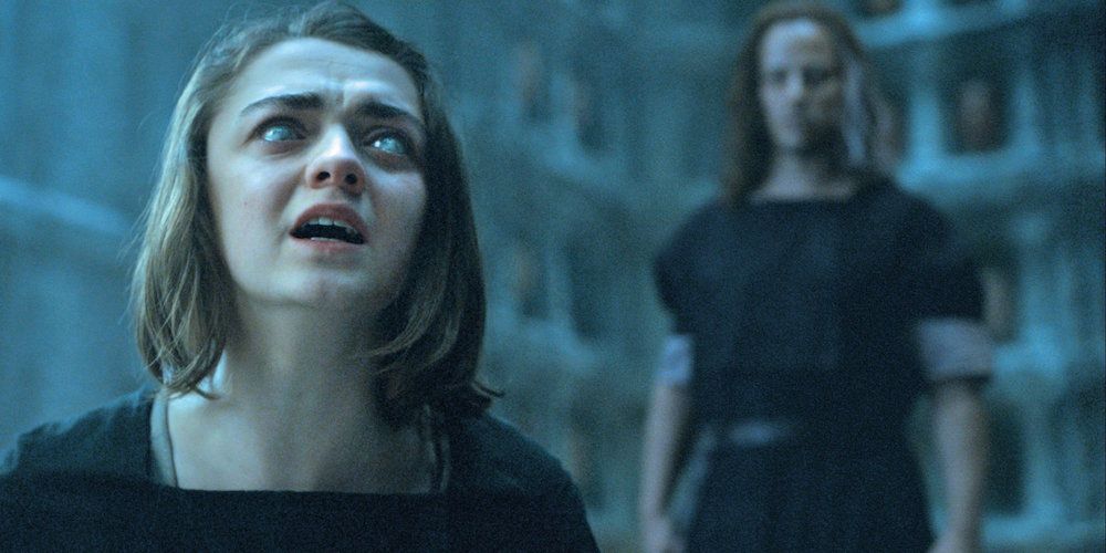 Arya goes blind in Bravos on Game of Thrones
