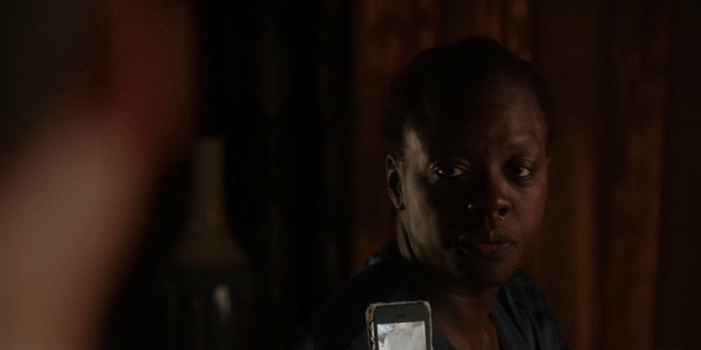 Annalise Keating asks Sam Keating about his penis being on a dead girl's phone in How To Get Away With Murder