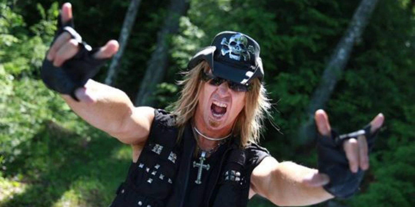 Billy the Exterminator posing for the camera.