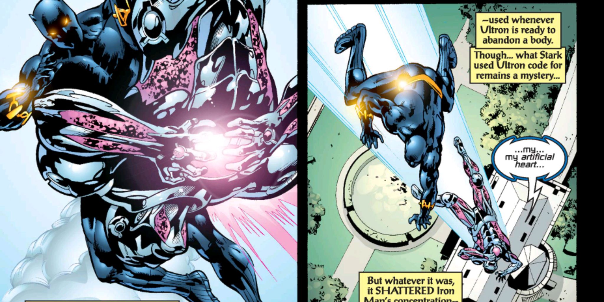 Black Panther Defeats Paradox Iron Man