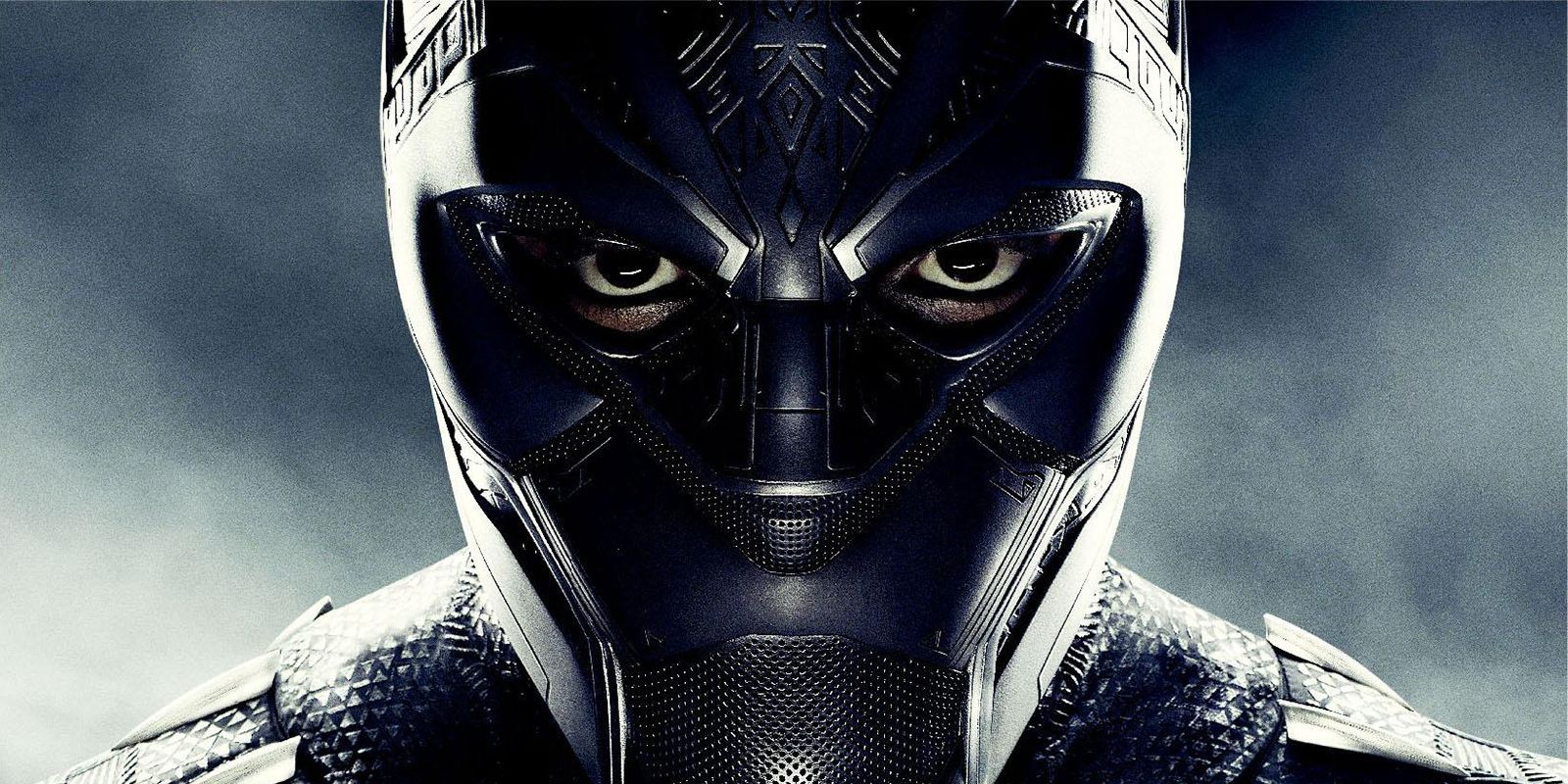 Black Panther Mask Close-Up
