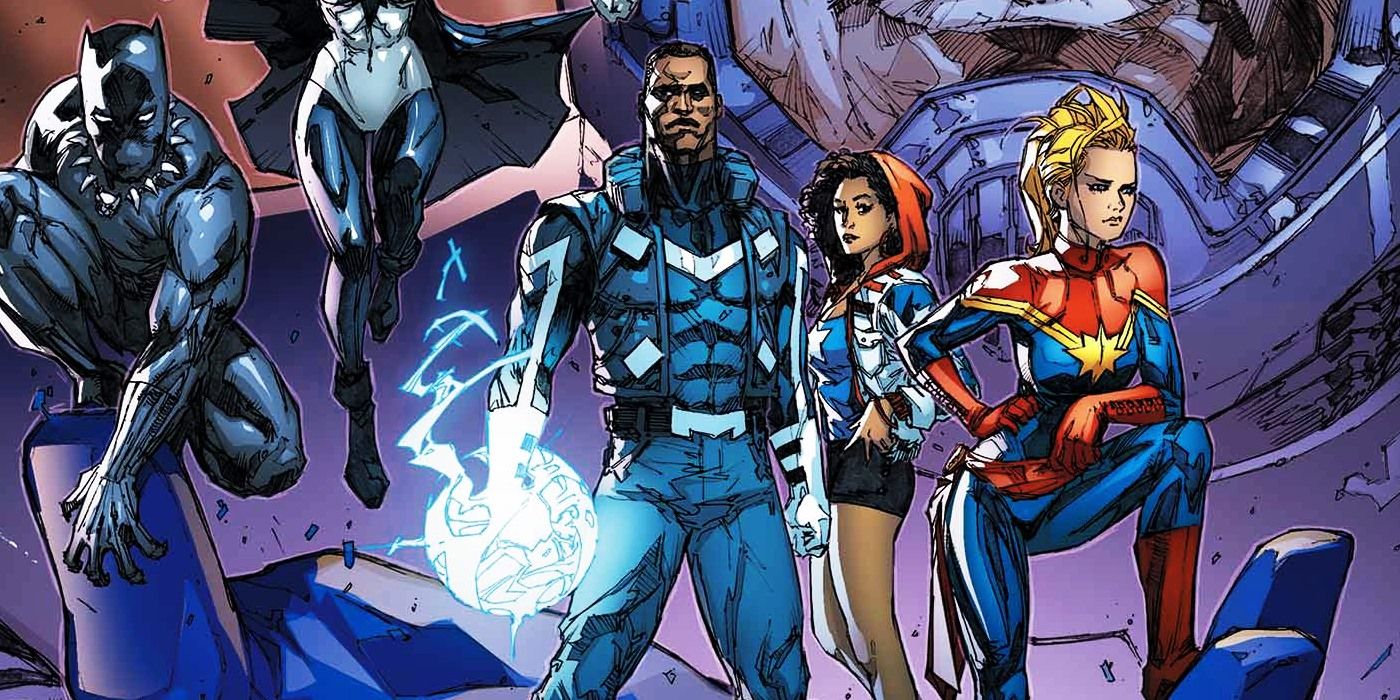 The Ultimates assemble in Marvel Comics.