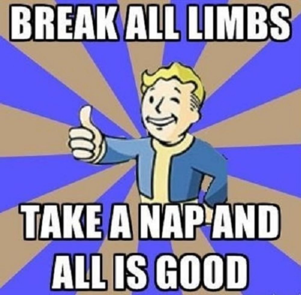 Fallout Nap Fixes All