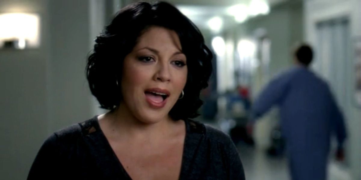 Callie Torres singing in the musical episode of Grey's Anatomy