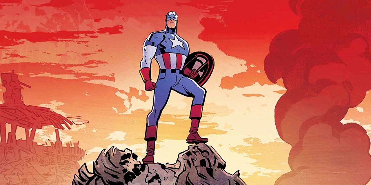 Captain America Future Washington Rubble