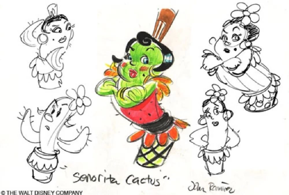 Disney Characters Senorita Cactus