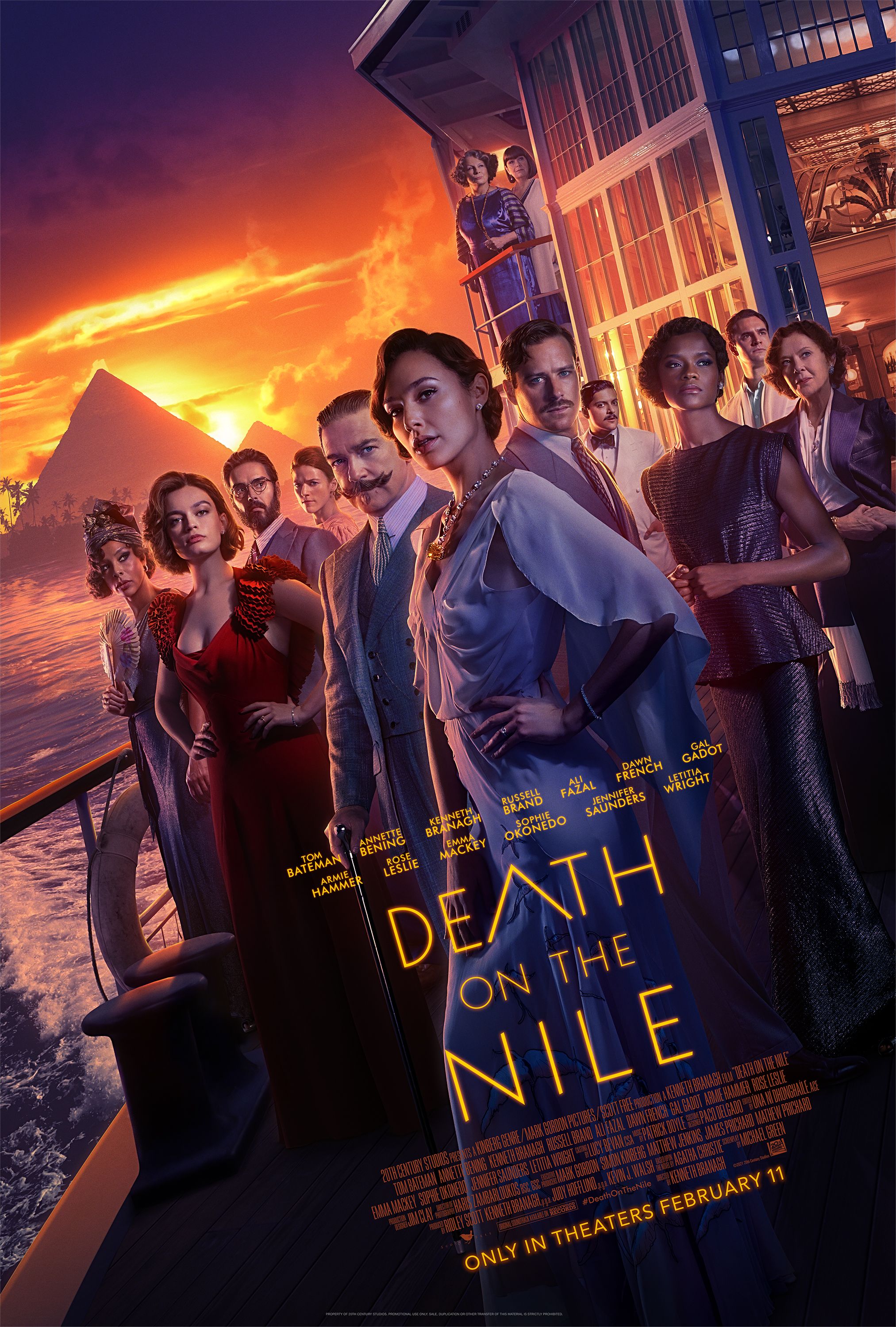 Armie Hammer & Gal Gadot Are Poirot Suspects In Death on the Nile Trailer