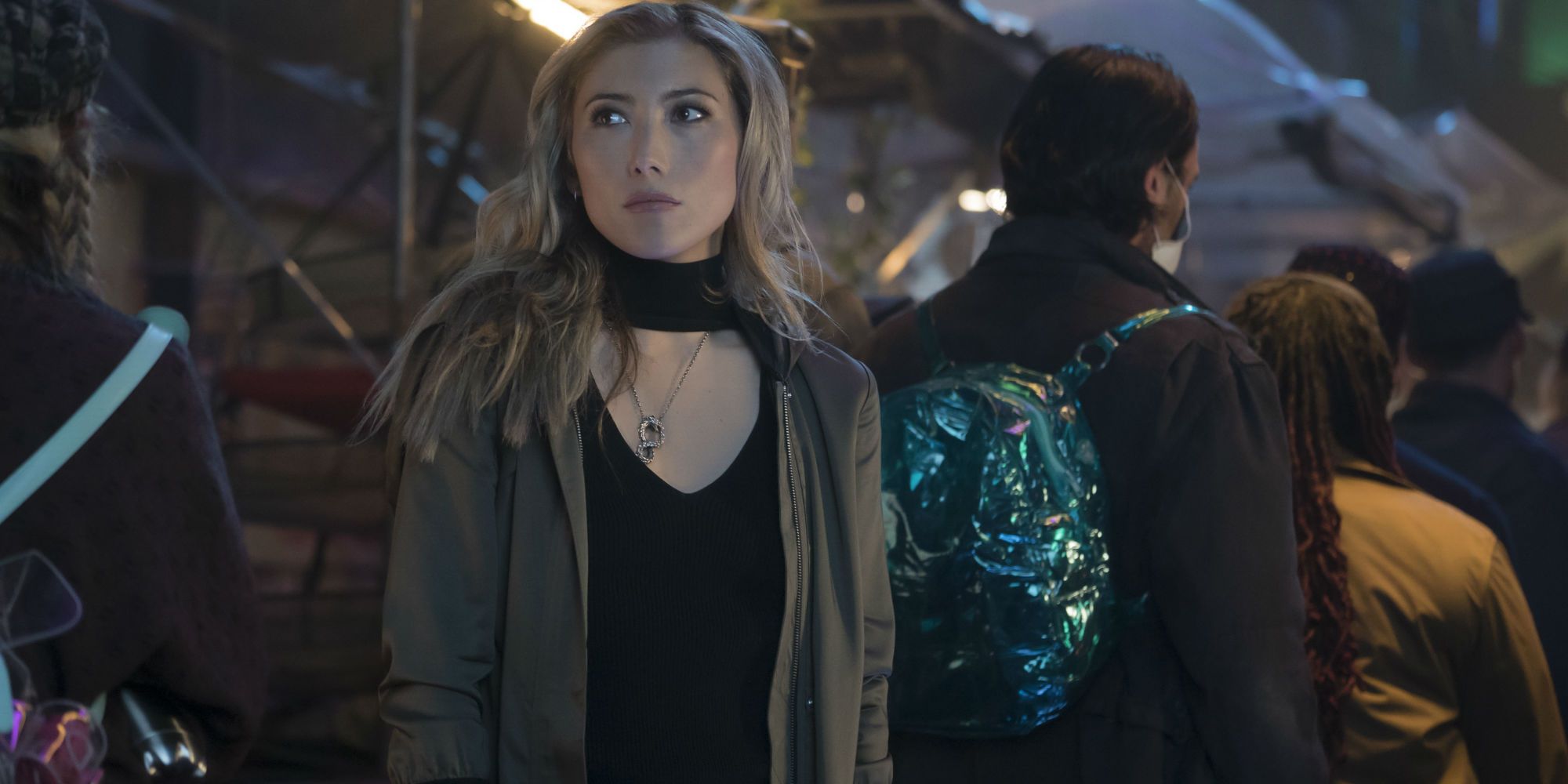 Dichen Lachman as Rei in Altered Carbon