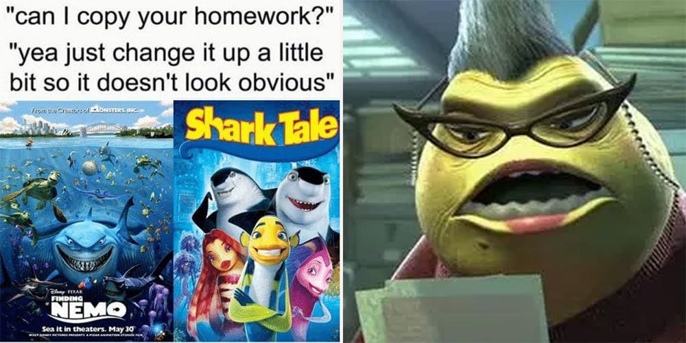 Disney vs Dreamworks memes copying