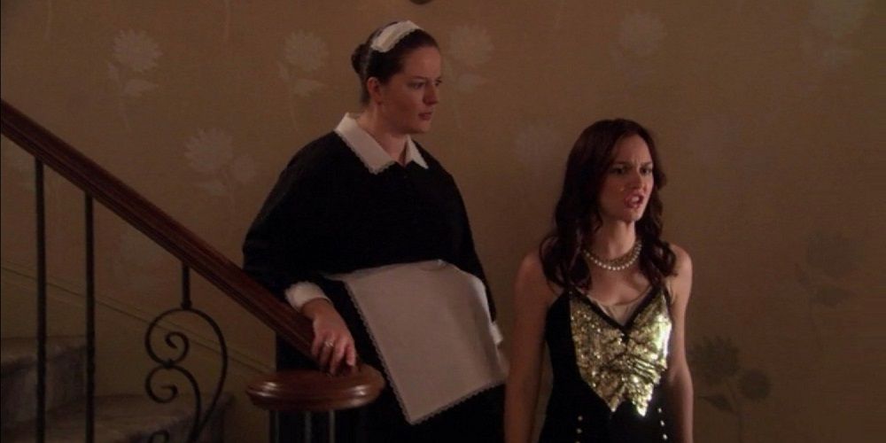 Dorota and Blair Waldorf in Gossip Girl