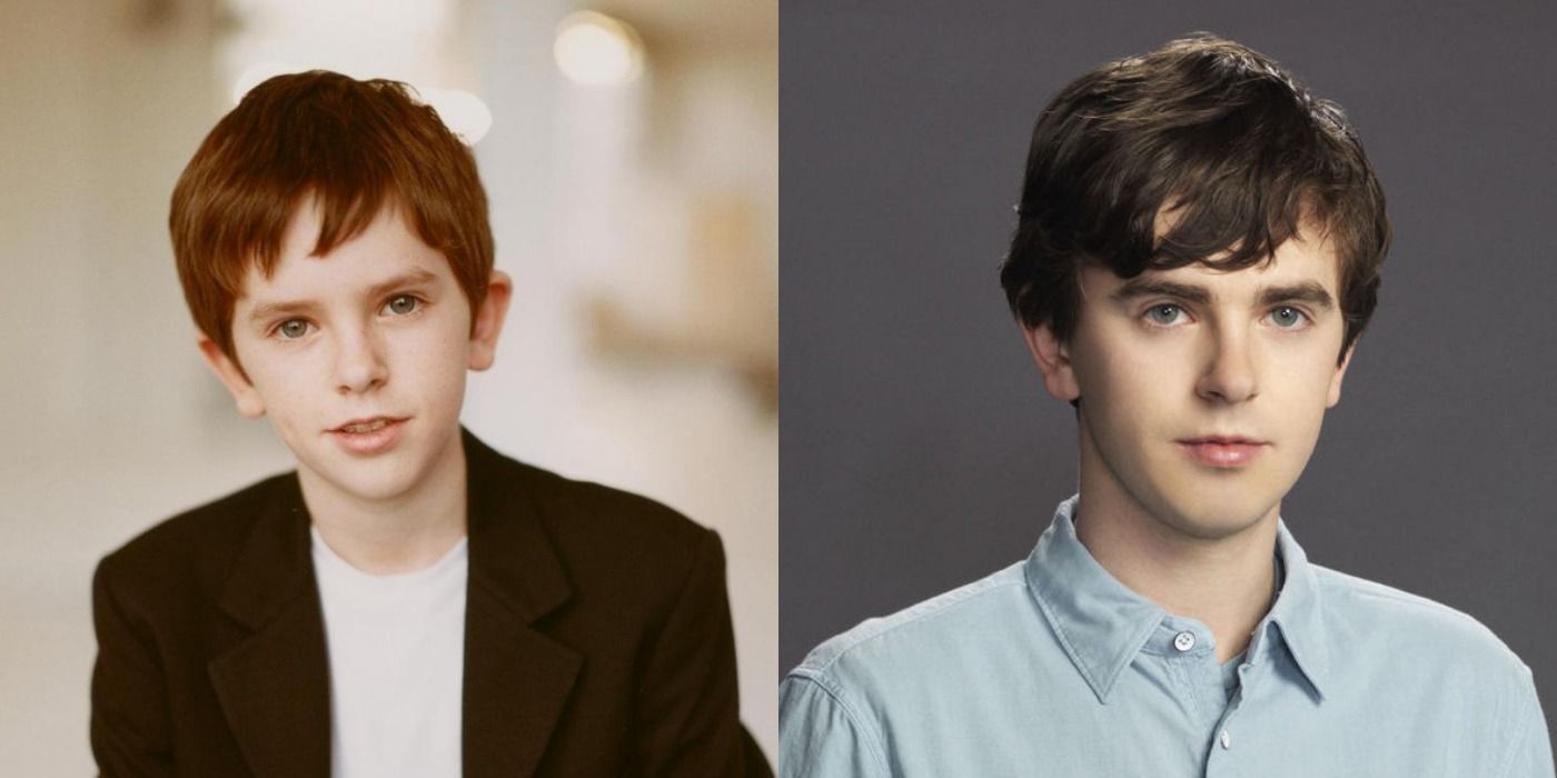 Freddie Highmore Then and Now