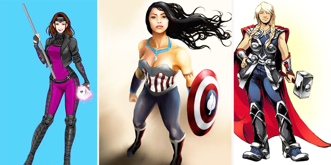 If Marvel Drew Male Superheroes the Same Way It Draws Female Ones, Here's  How Absurd It Would Look