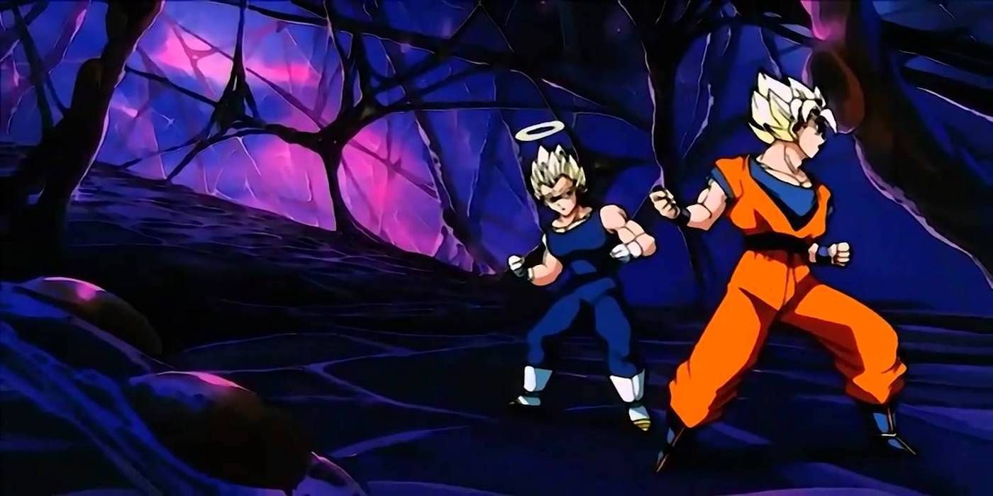 Goku And Vegeta Inside Majin Buu