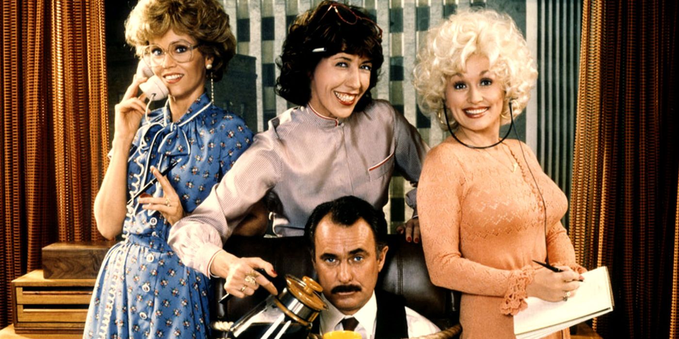 Jane Fonda Lily Tomlin Dolly Parton and Dabney Coleman in 9 to 5