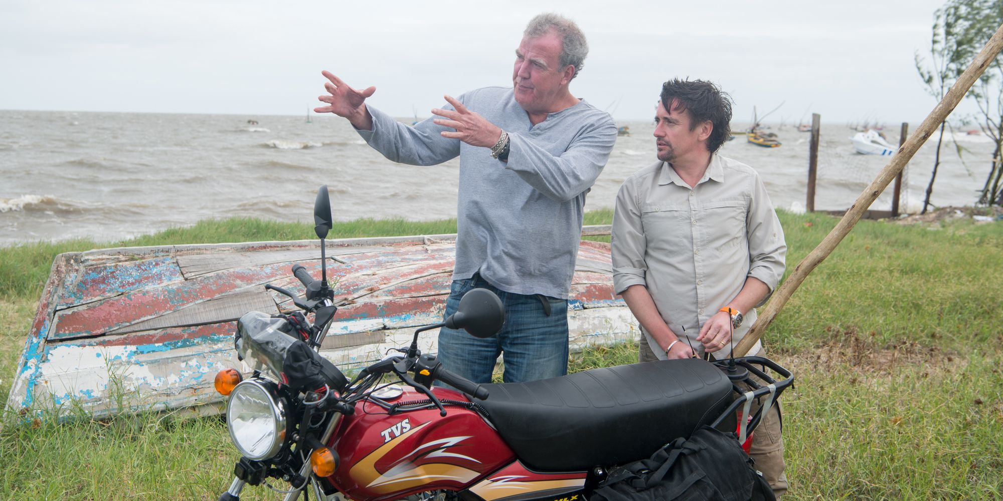 Jeremy Clarkson and Richard Hammond in The Grand Tour Season 2