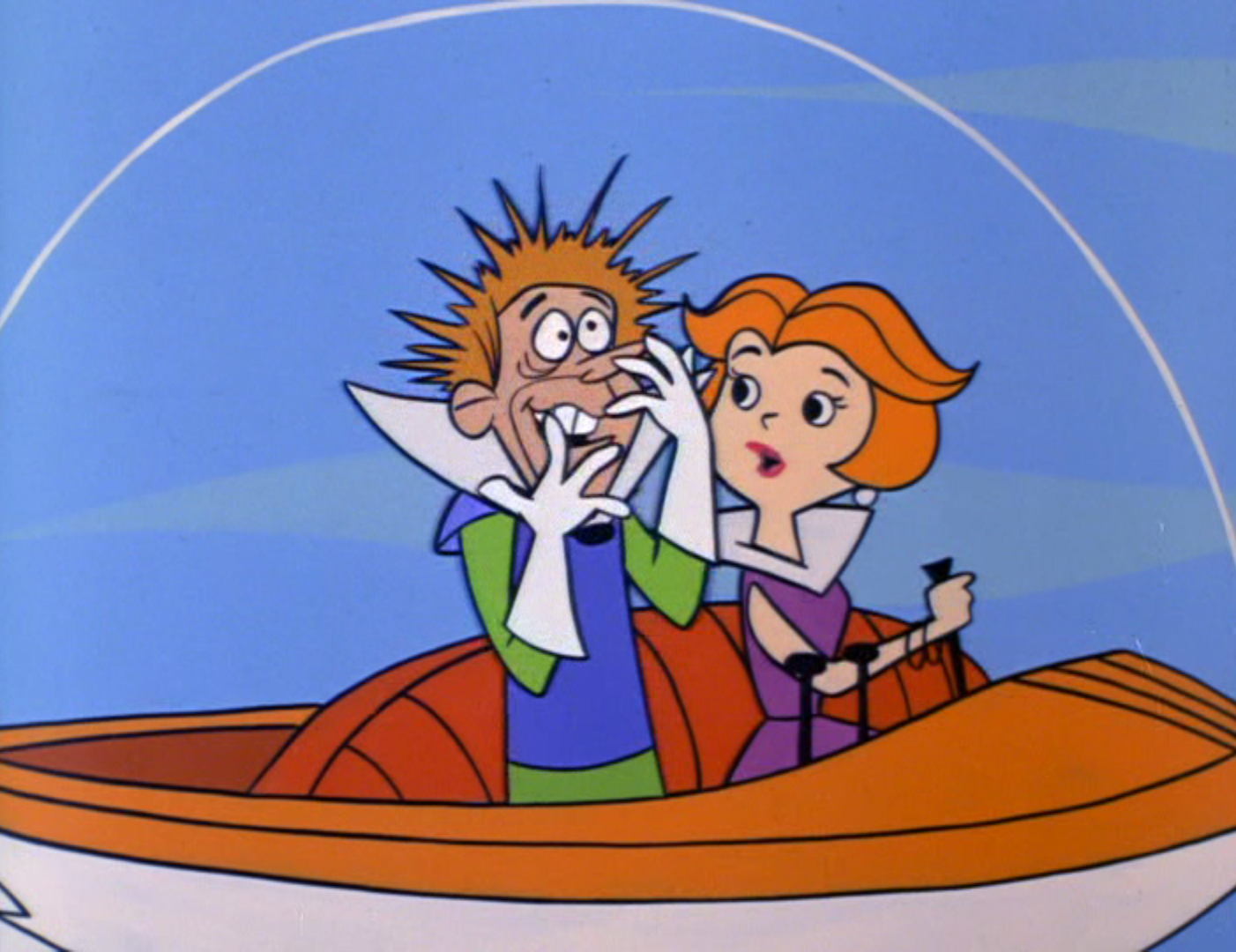 George e Jane em Os Jetsons (Reprodução)