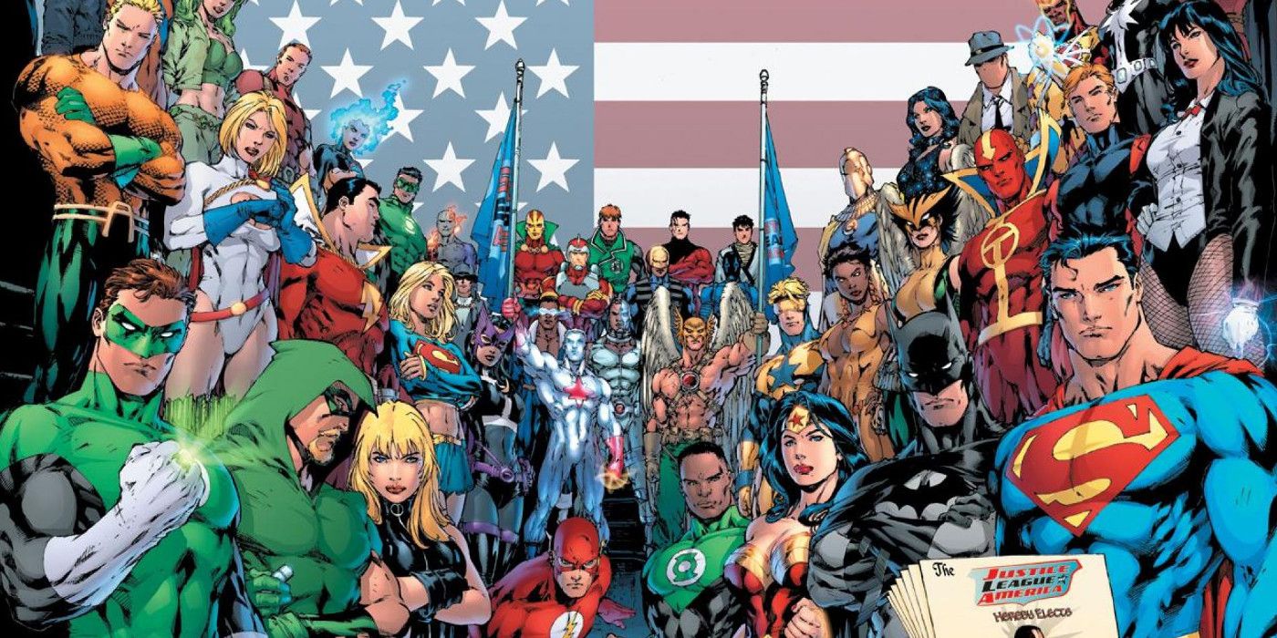 Justice League Group Portrait