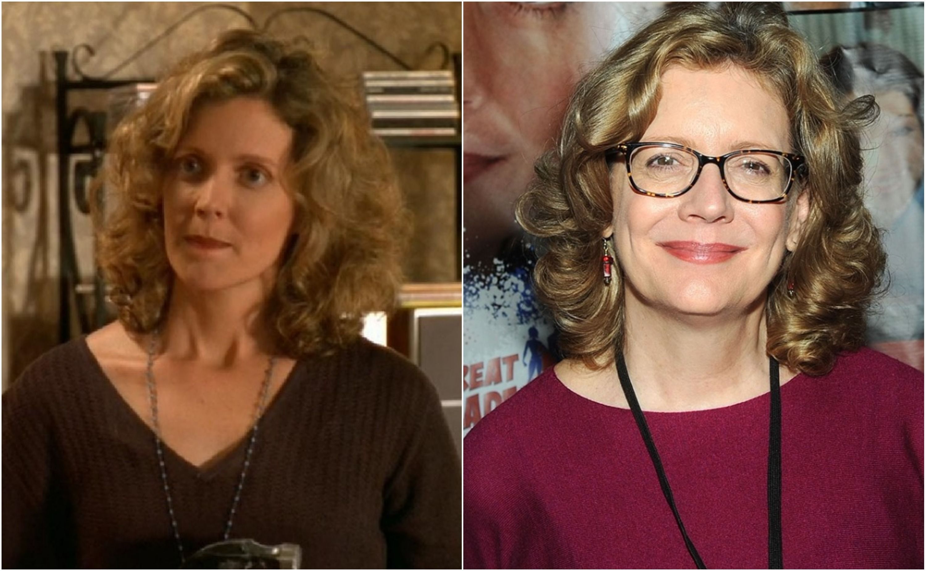 Kristine Sutherland Then and now