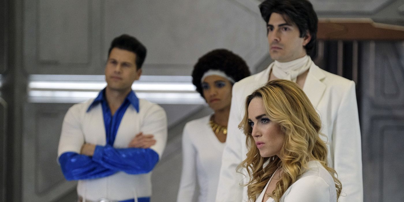 Legends of Tomorrow Here I Go Again Caity Lotz Brandon Routh Nick Zano Maisie Richardson-Sellers